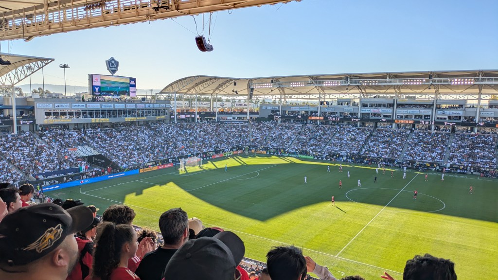 Watching the MLS Cup Final from a distance