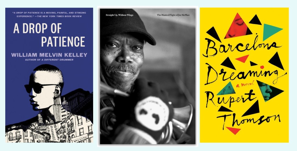 Three book covers for the works reviewed in this article
