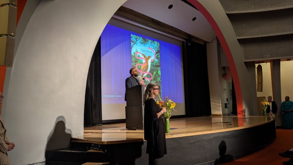 Kevin Young at the NBCC Awards